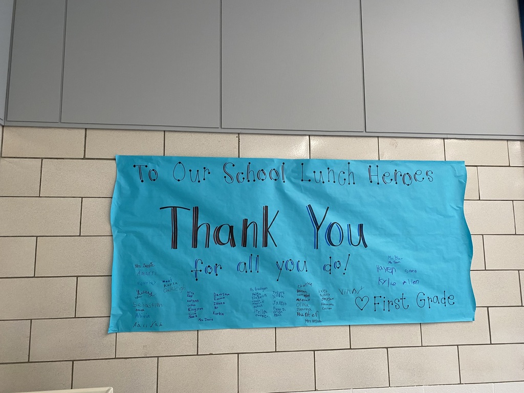 Thank you to our school lunch heroes 